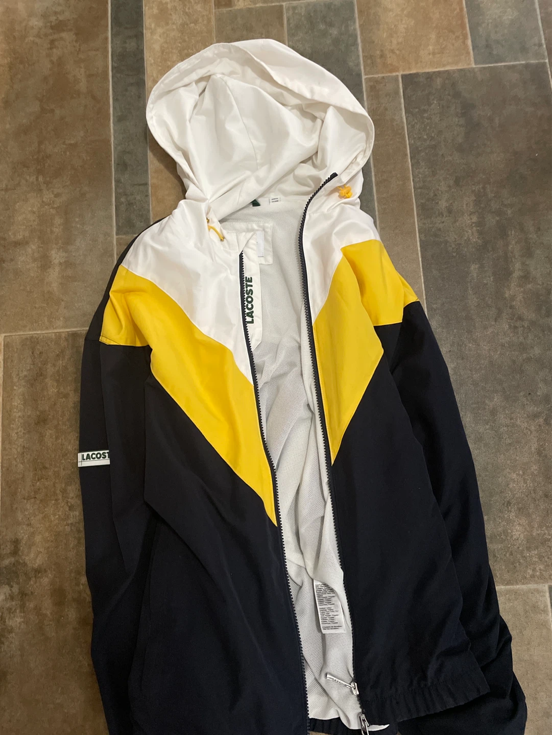 Lacoste Hooded Windbreaker Jacket