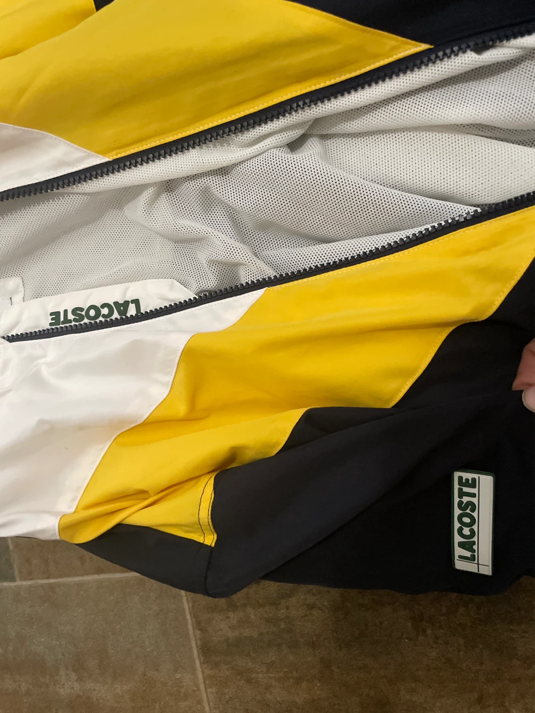 Lacoste Hooded Windbreaker Jacket - photo 2