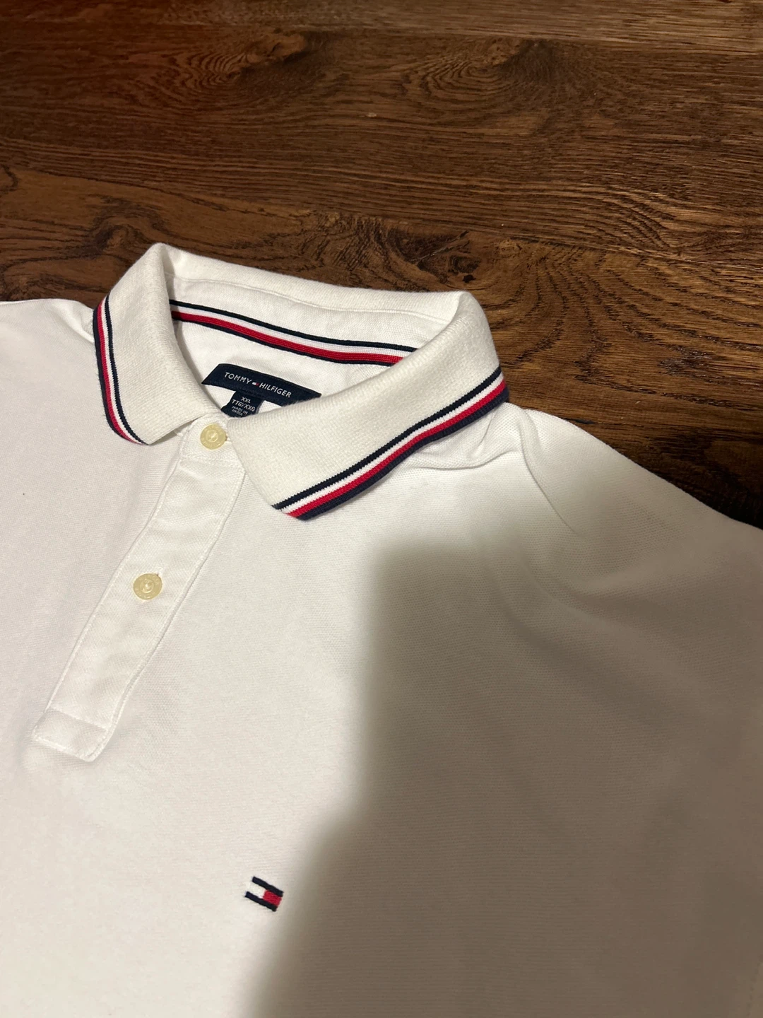 Tommy Hilfiger Men's White Polo Shirt - XXL - photo 3