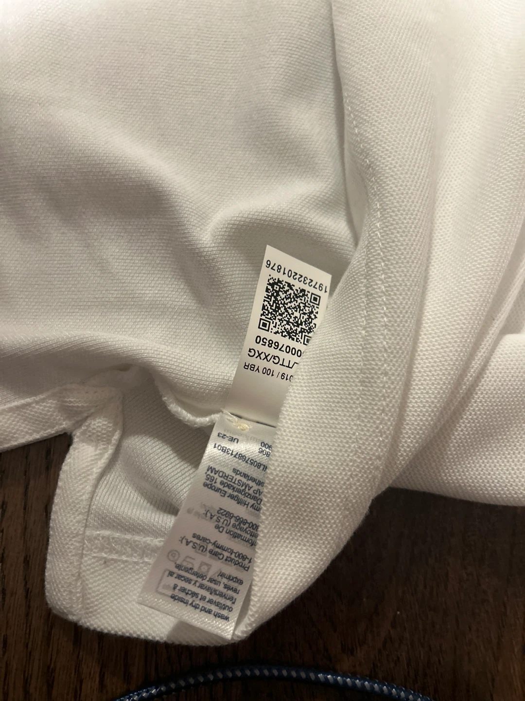 Tommy Hilfiger Men's White Polo Shirt - XXL - photo 5