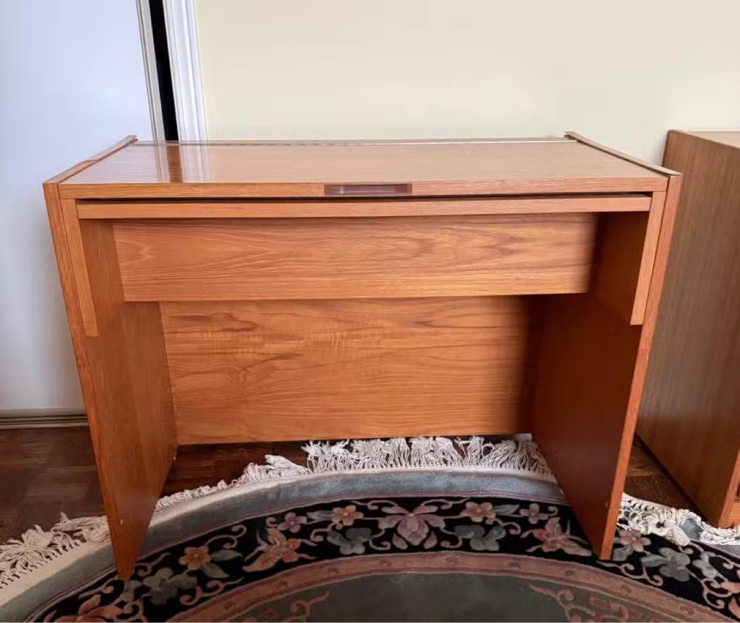 Vintages MCM 'Reff Products' Teak Vanity/Dressing Table w/Mirror - photo 2