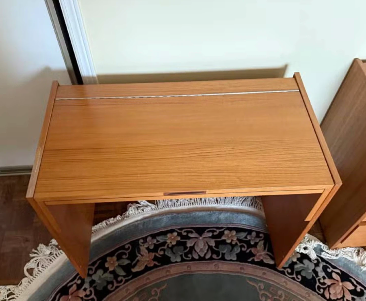 Vintages MCM 'Reff Products' Teak Vanity/Dressing Table w/Mirror - photo 3