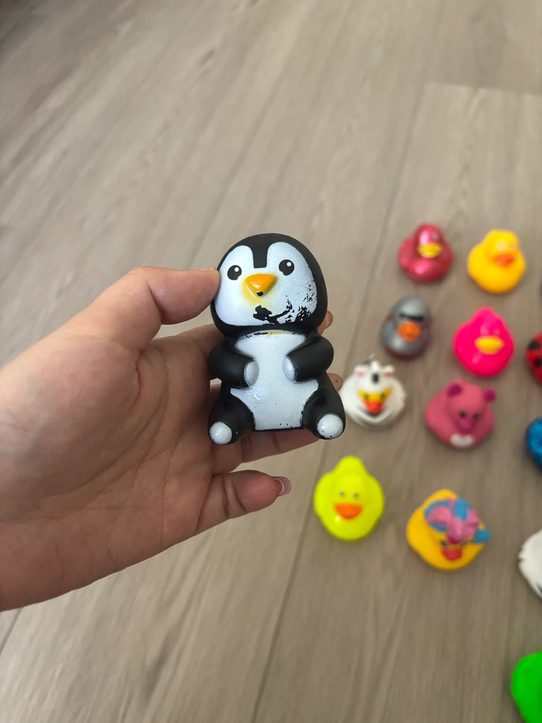 18 rubber ducks bath toys - photo 3