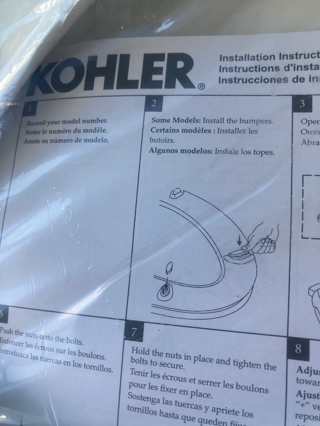 Kohler White Toilet Seat - photo 2