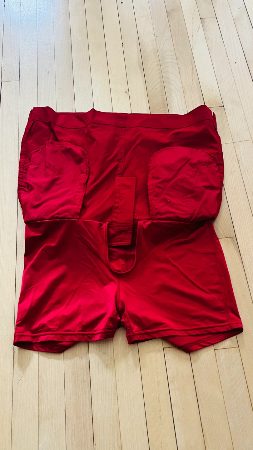 Jupe-culotte rouge - photo 2
