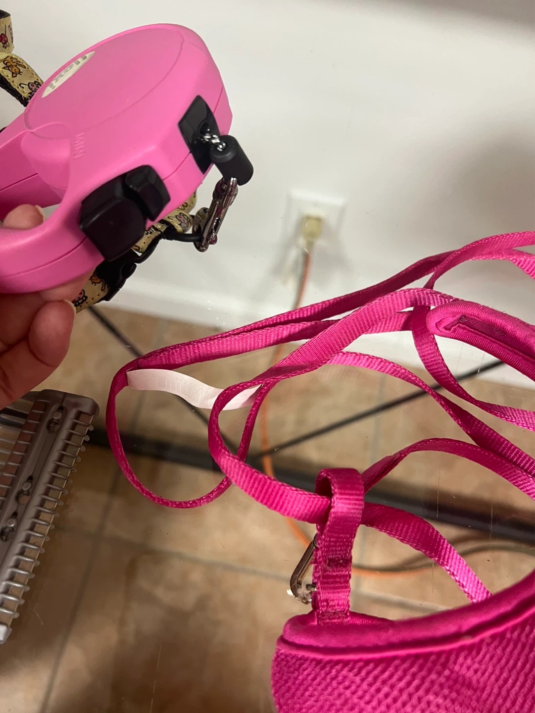 Pink pet Harness, Leash, and Nail Clippers Set - photo 4