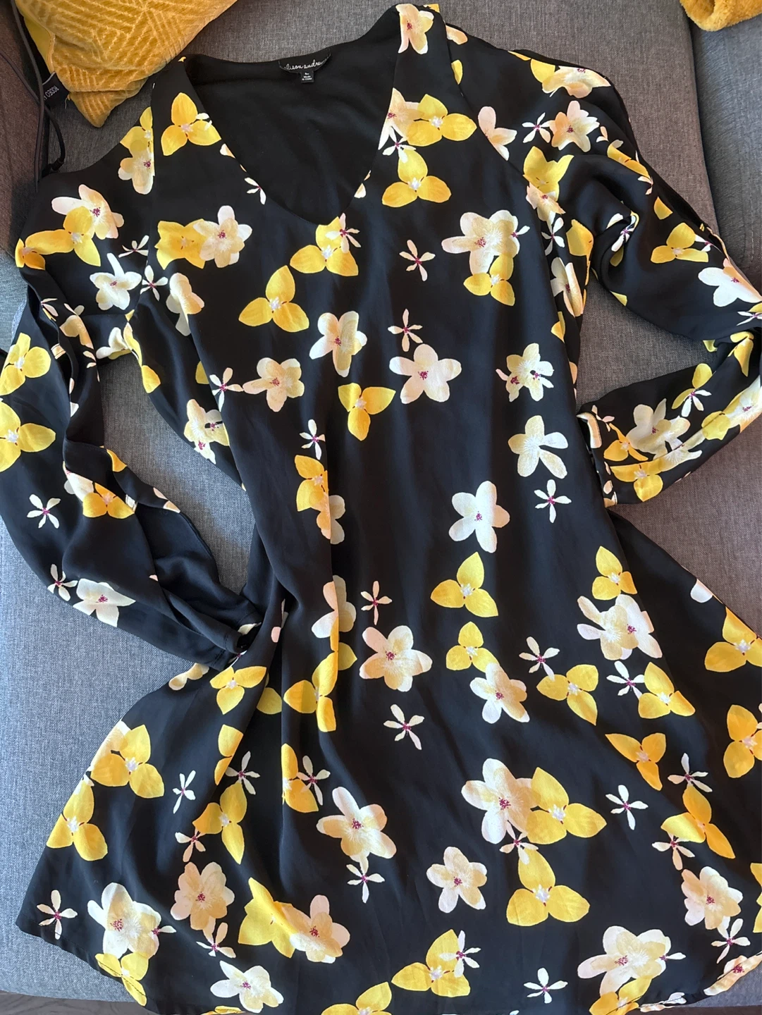 Black Floral Dress