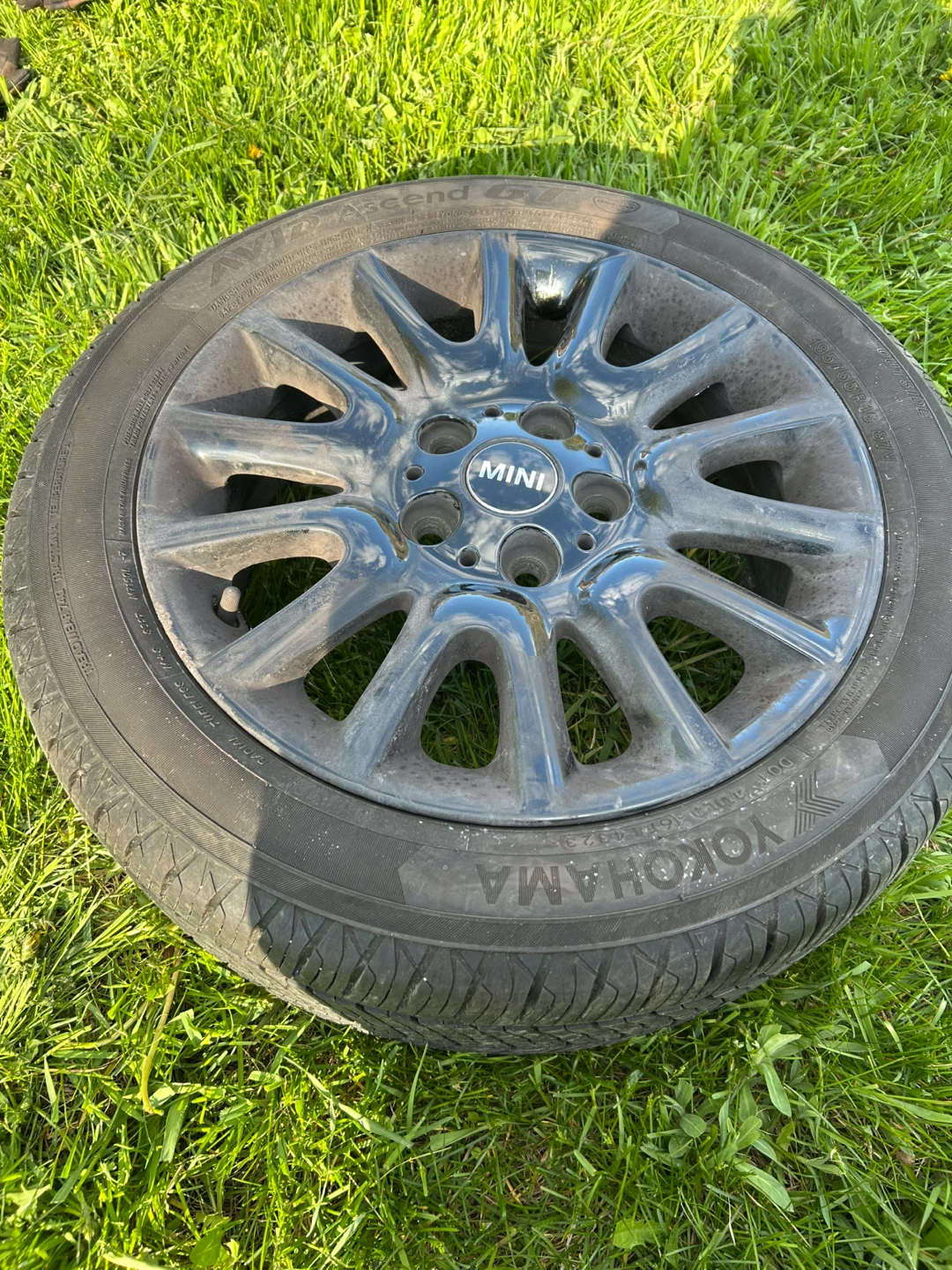 Mini Cooper Tire and Wheel - Yokohama 195/55R16 set of 4
