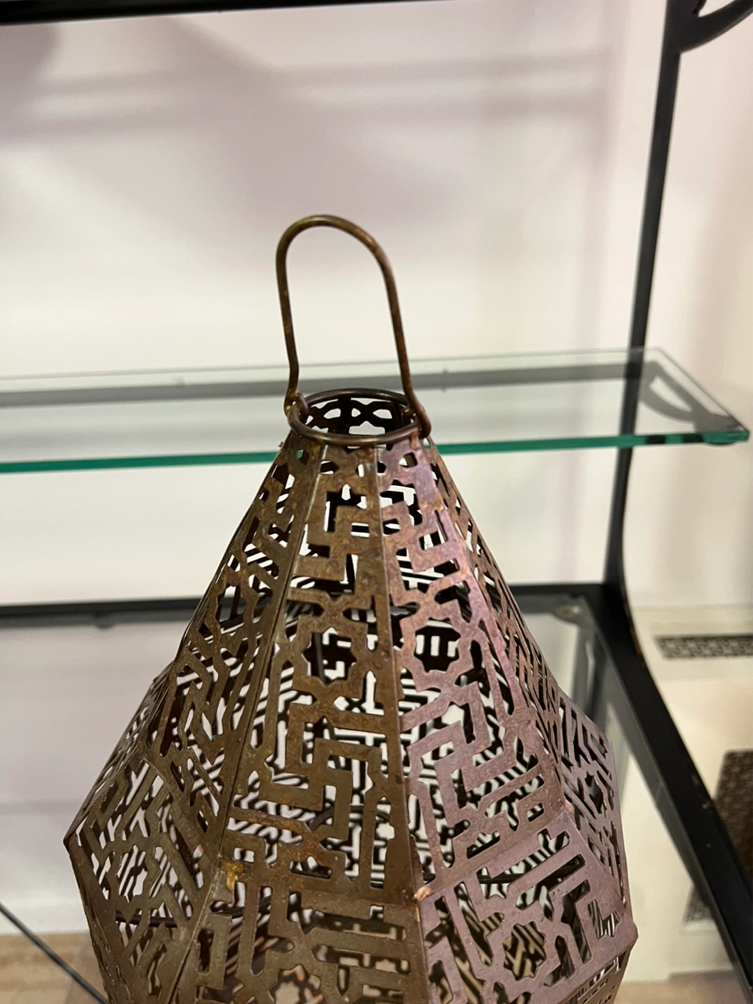 Decorative Metal Lantern candle holder - photo 2