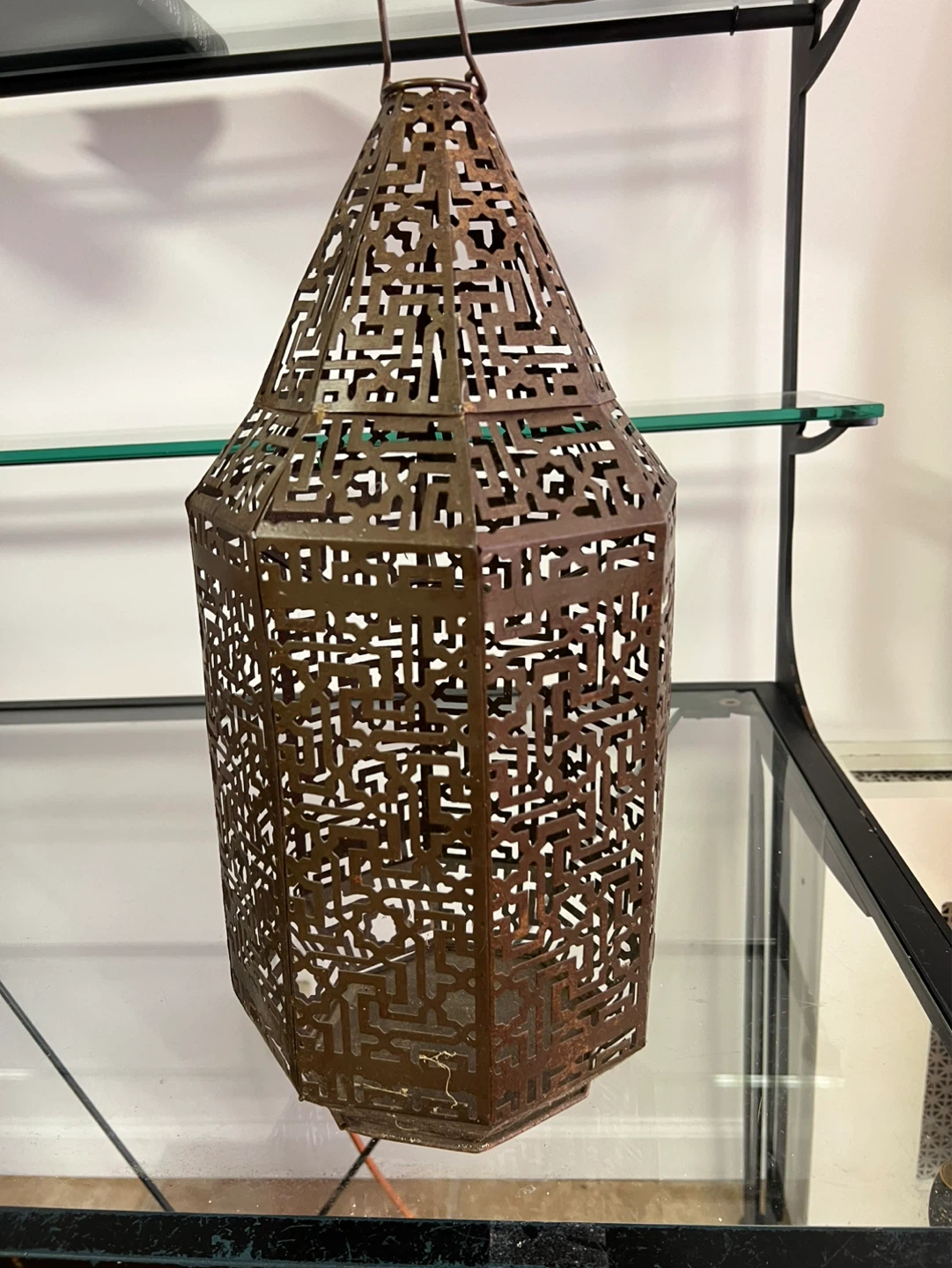 Decorative Metal Lantern candle holder