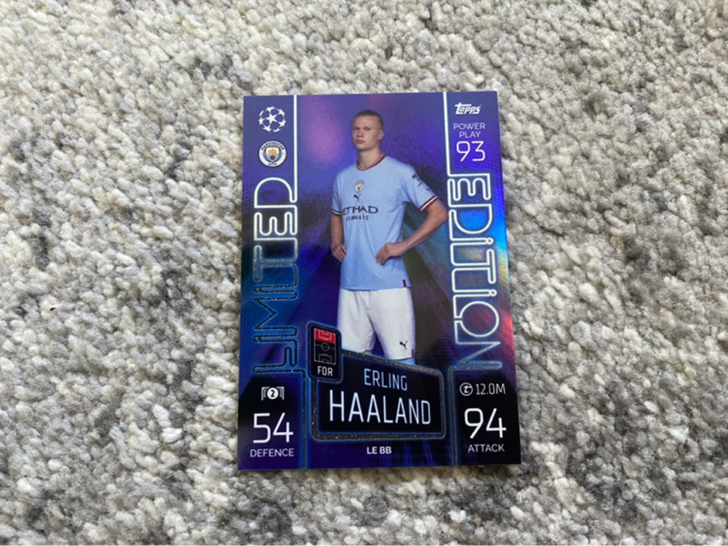 Topps Match Attax Limited Edition Football Cards - photo 3