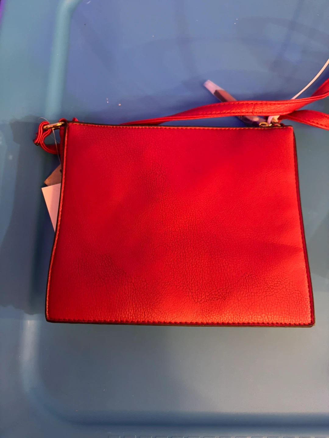 Reaction Kenneth Cole Red Crossbody Purse - photo 2