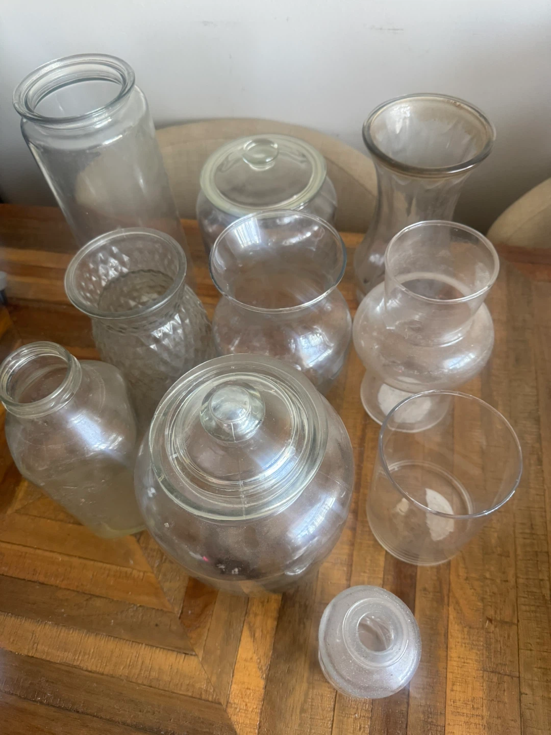Assorted Glass Jars and Vases bundle - photo 2