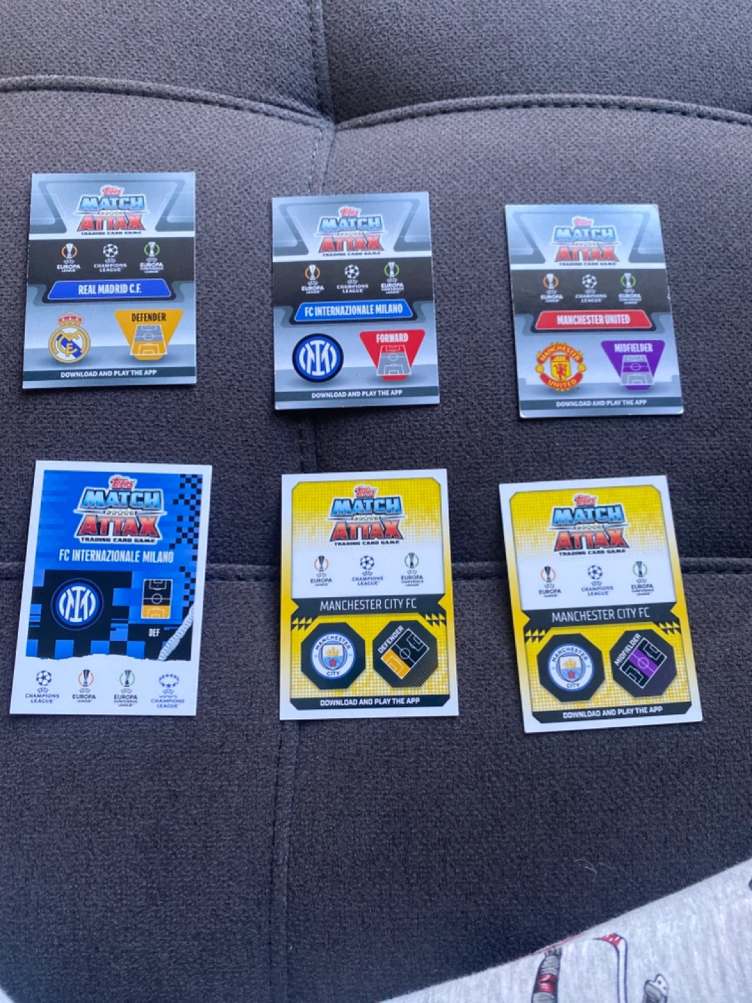 TOPPS Match Attax Champions League Football Cards (5 Cards) - photo 2