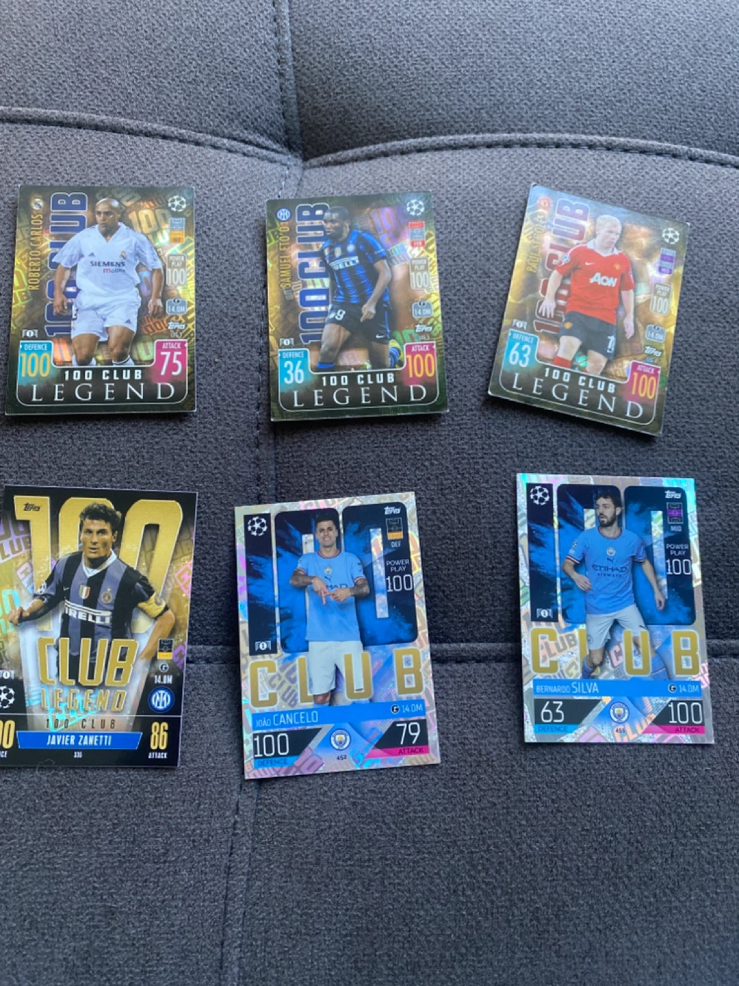 TOPPS Match Attax Champions League Football Cards (5 Cards)