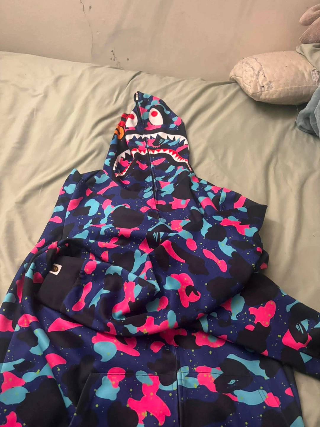 BAPE Full Zip Shark Hoodie