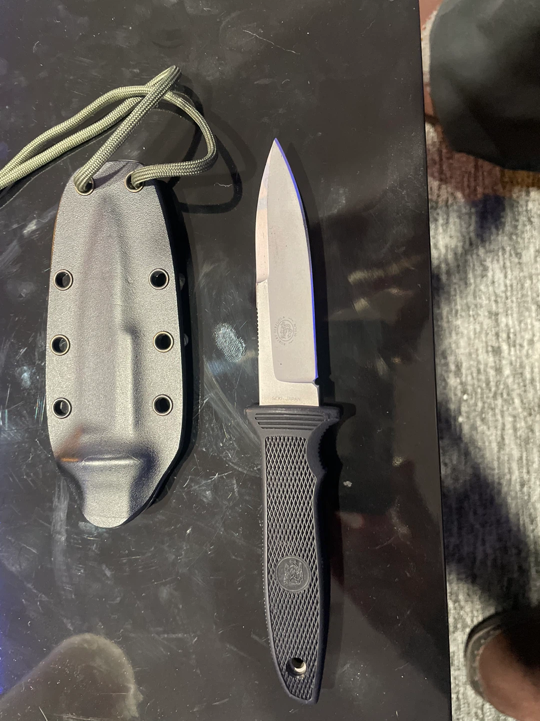 Bob Terzuola Gryphon Knives Fixed Blade Knife with Sheath - photo 5