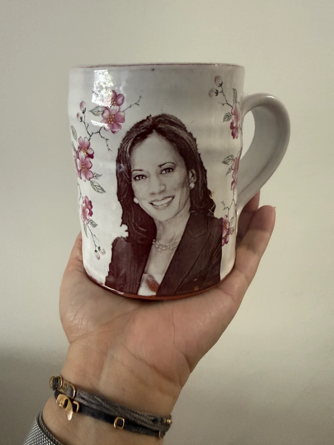 Kamala Harris Floral Mug