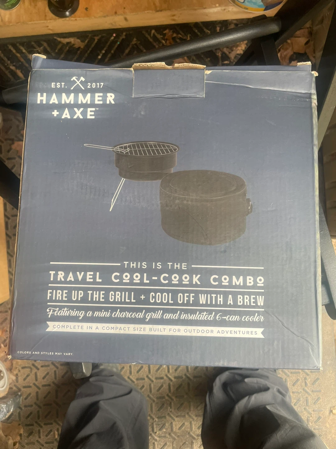 Hammer + Axe Travel Cool-Cook Combo Grill and Cooler - photo 2