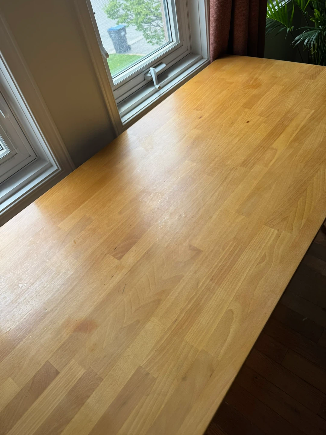 Wooden Table with Metal Legs - desk - photo 5