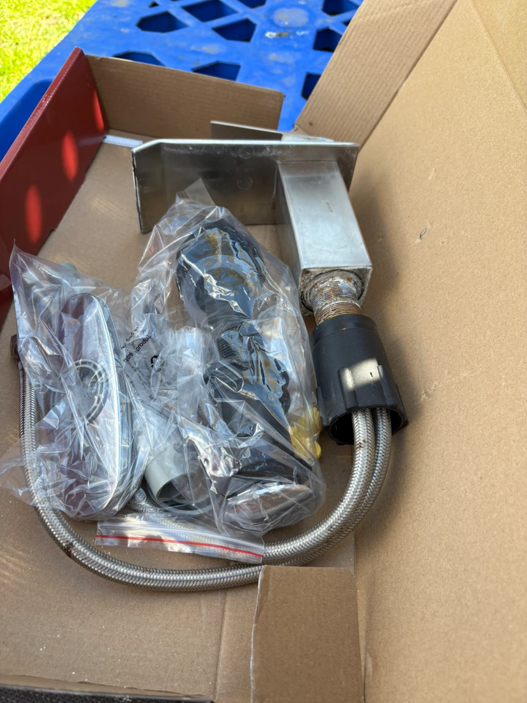 Used like New Bathroom Faucet - Stainless Steel Finish - photo 2
