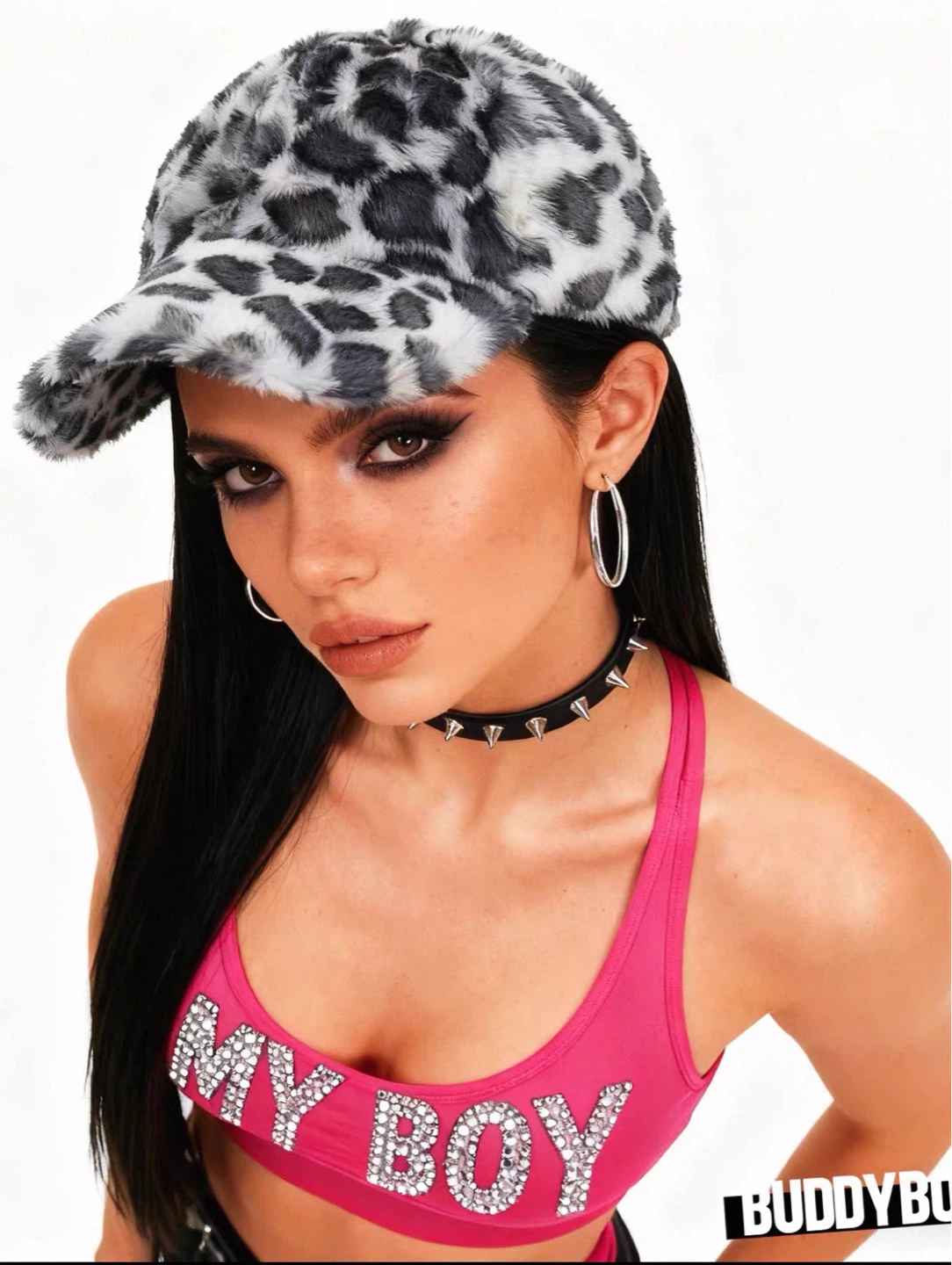Faux Fur Baseball Cap - photo 2