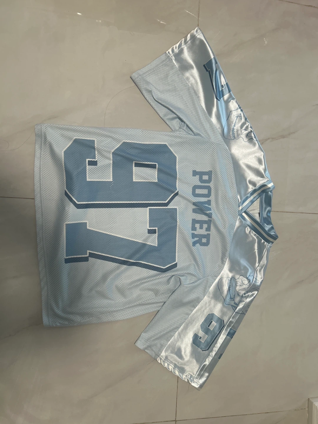 Light Blue Baggy Jersey