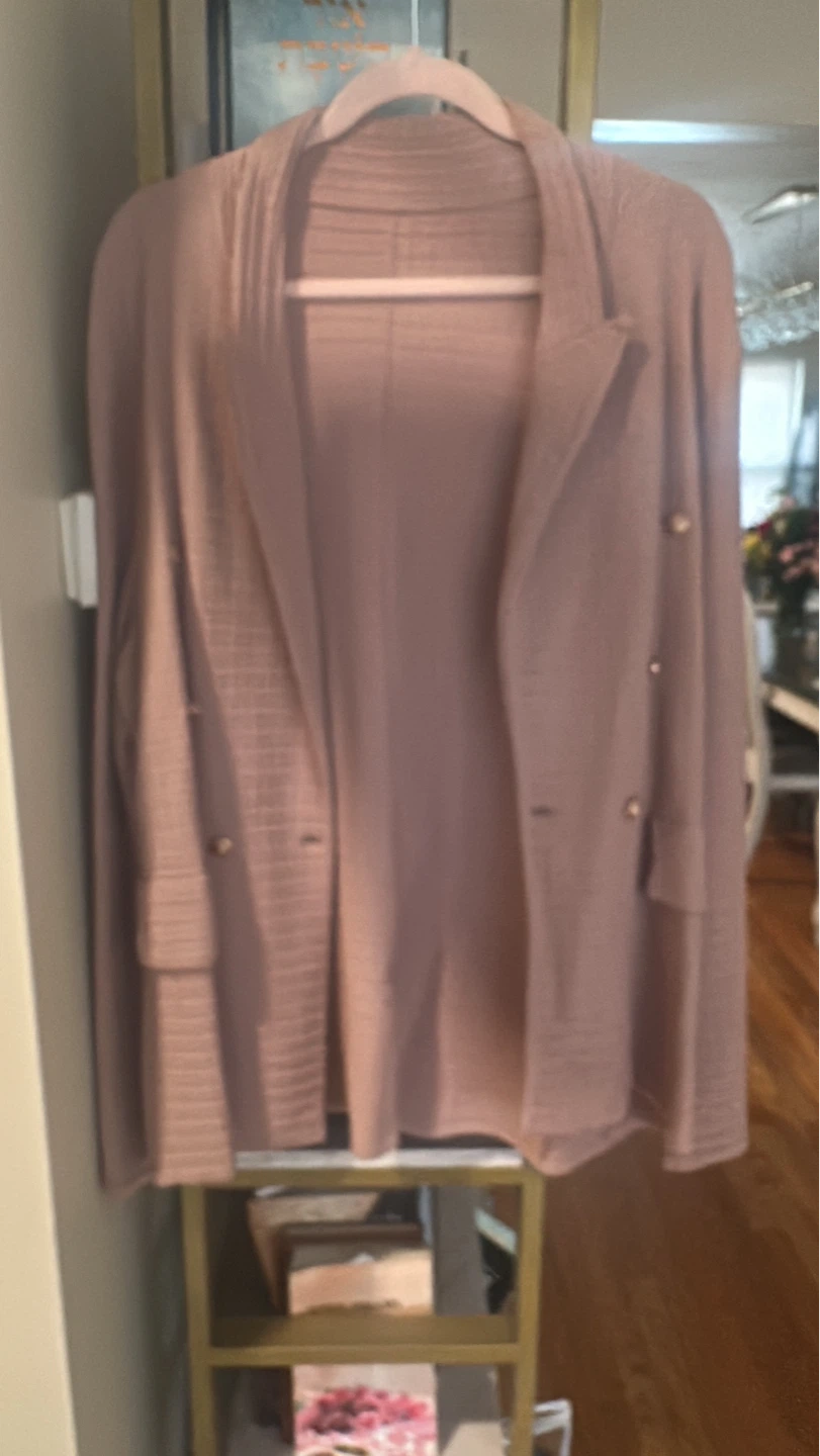 INSPARADIS Women's Textured Knit Blazer