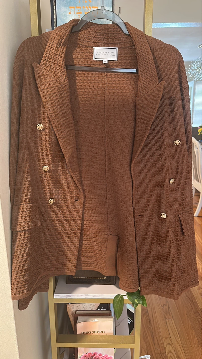 INSPARADIS Women's Textured Knit Blazer - photo 2