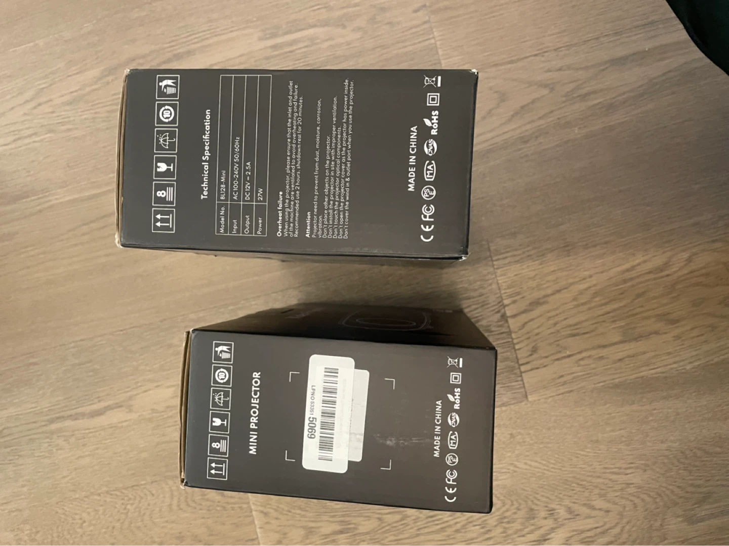 Mini Video Projector BL128-Mini - photo 2