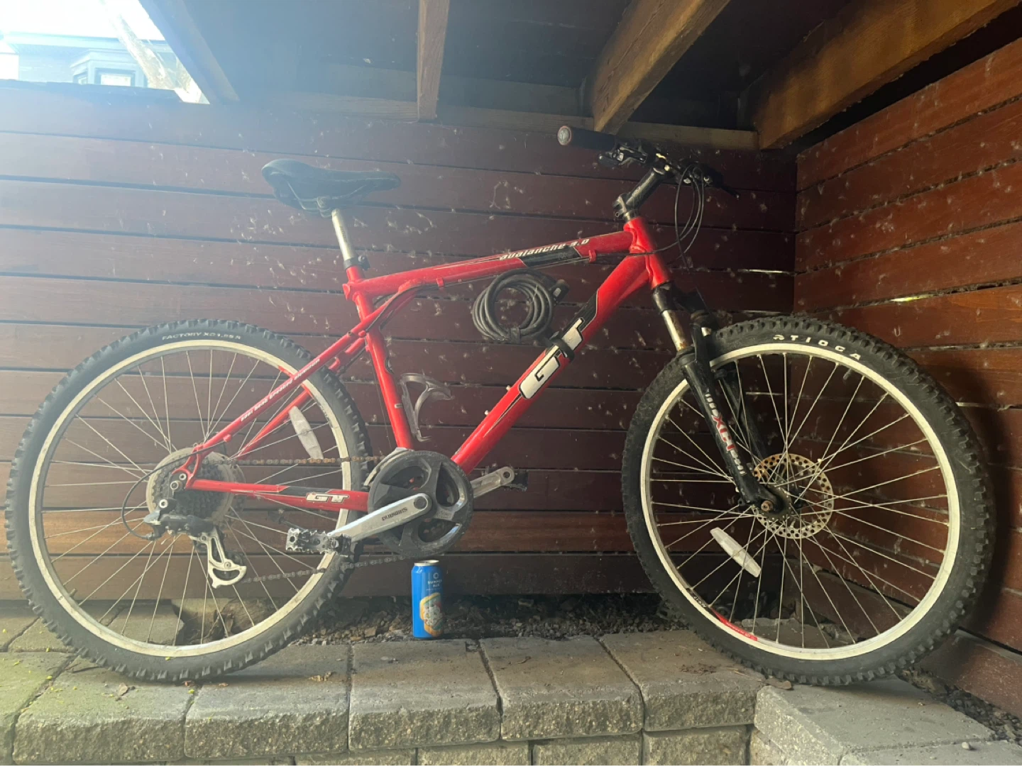 GT Avalanche Red Mountain Bike