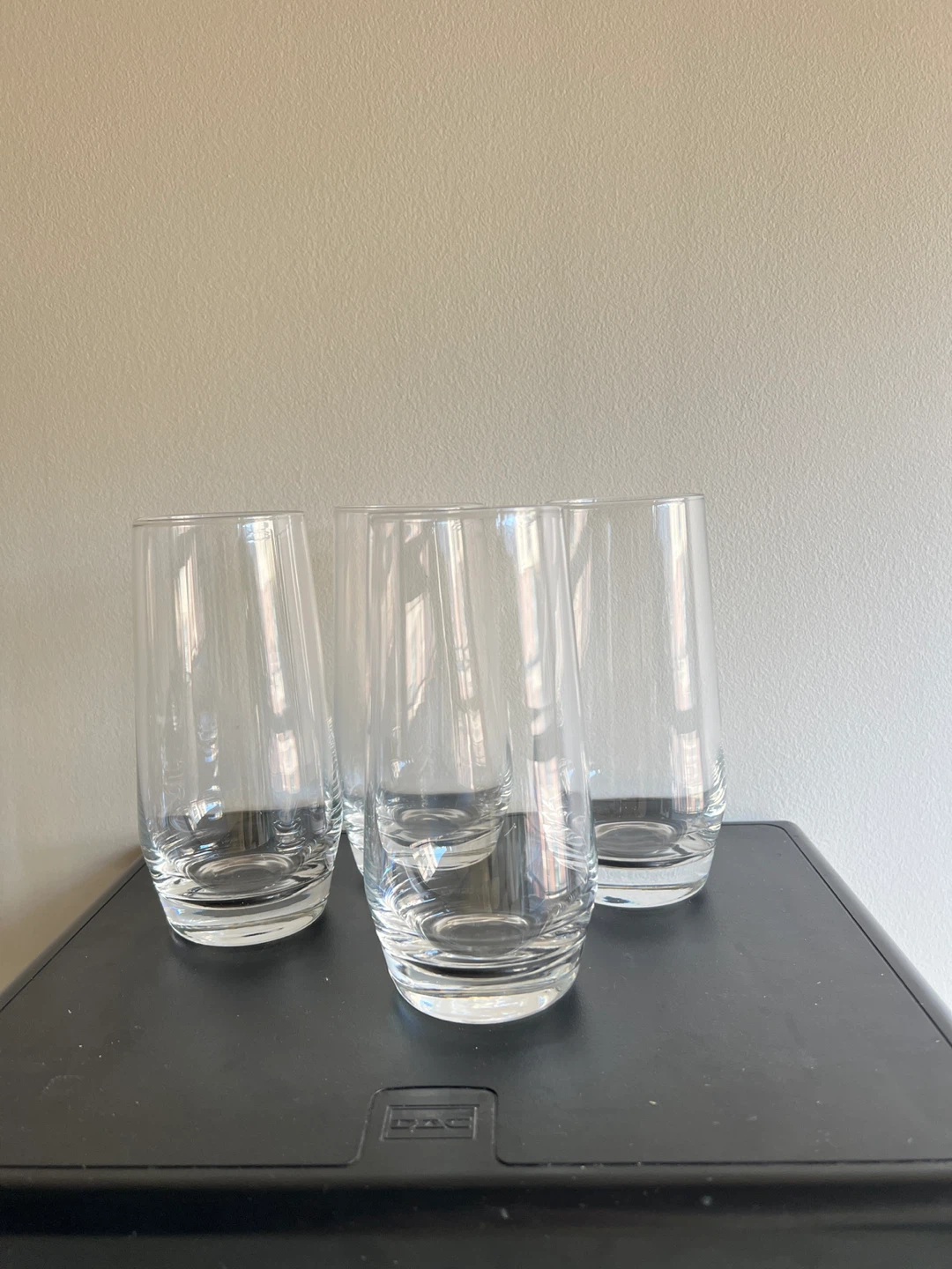 Set of 4 Clear Glasses - photo 3