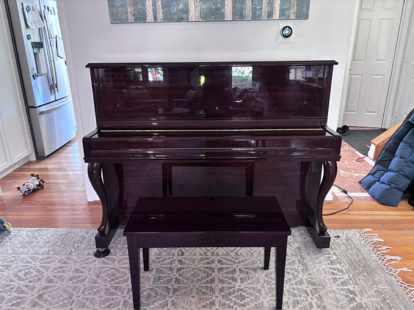 Nordheimer 117F Upright Piano with Bench - photo 3