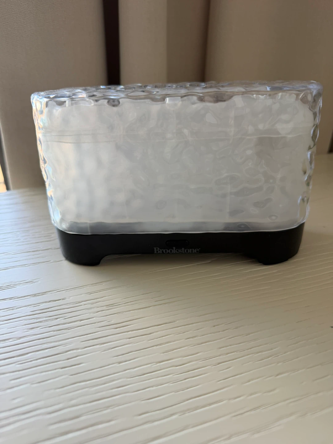 Brookstone Glowing Flame Ultrasonic Diffuser - photo 3