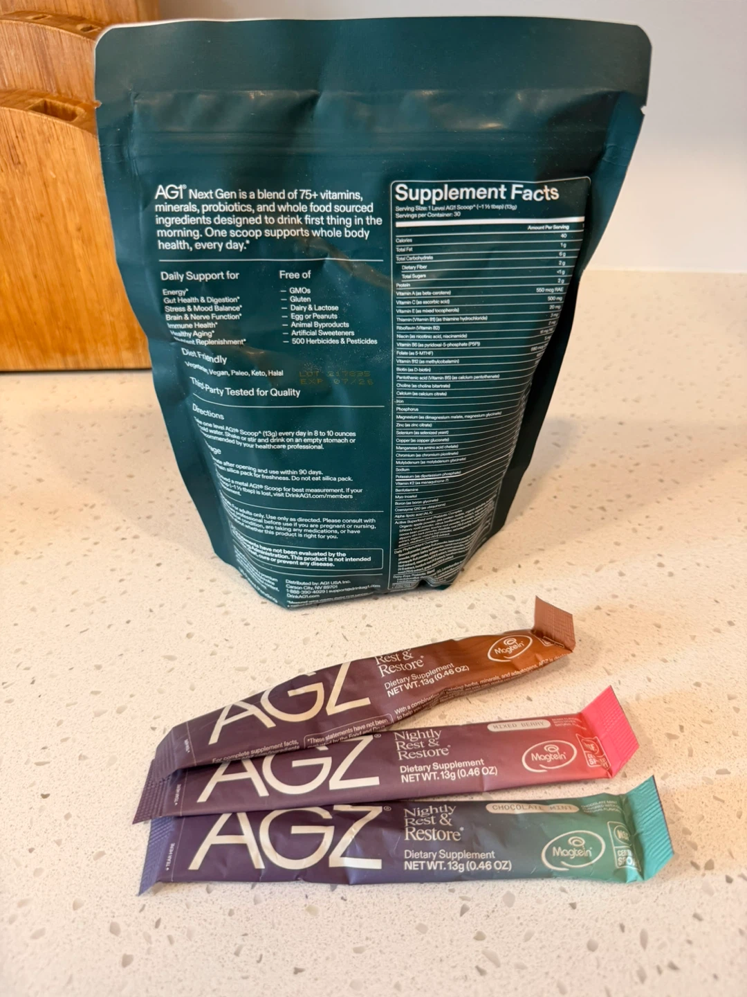 AG1 Next Gen Daily Foundational Nutrition Supplement - photo 3