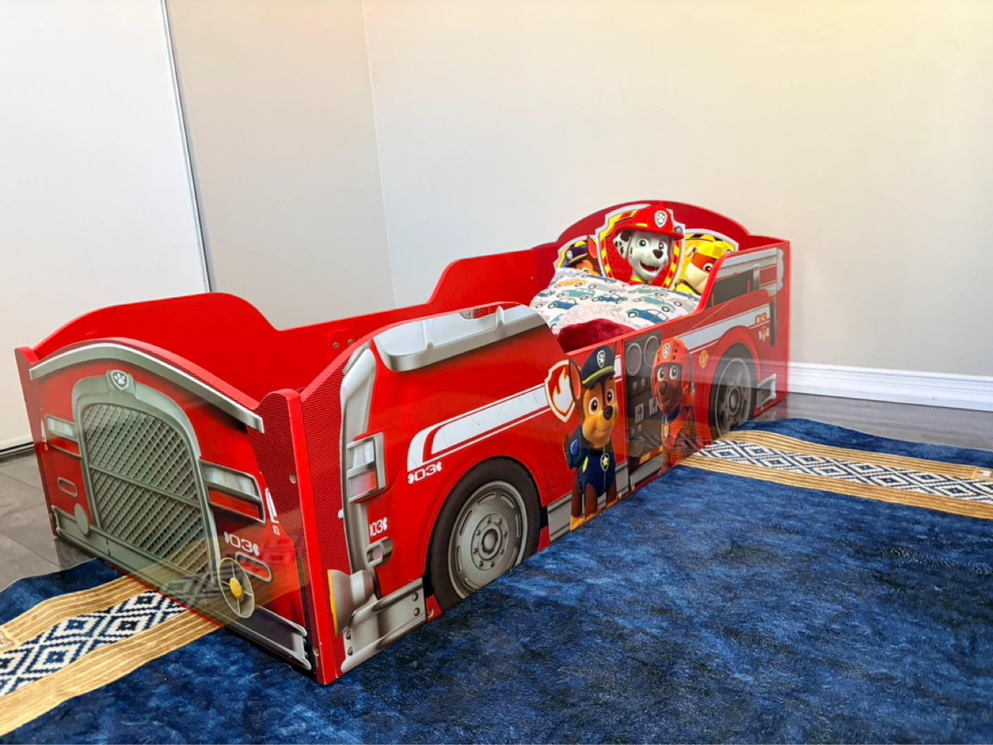 Paw Patrol Marshall Fire Truck Toddler Bed - photo 3