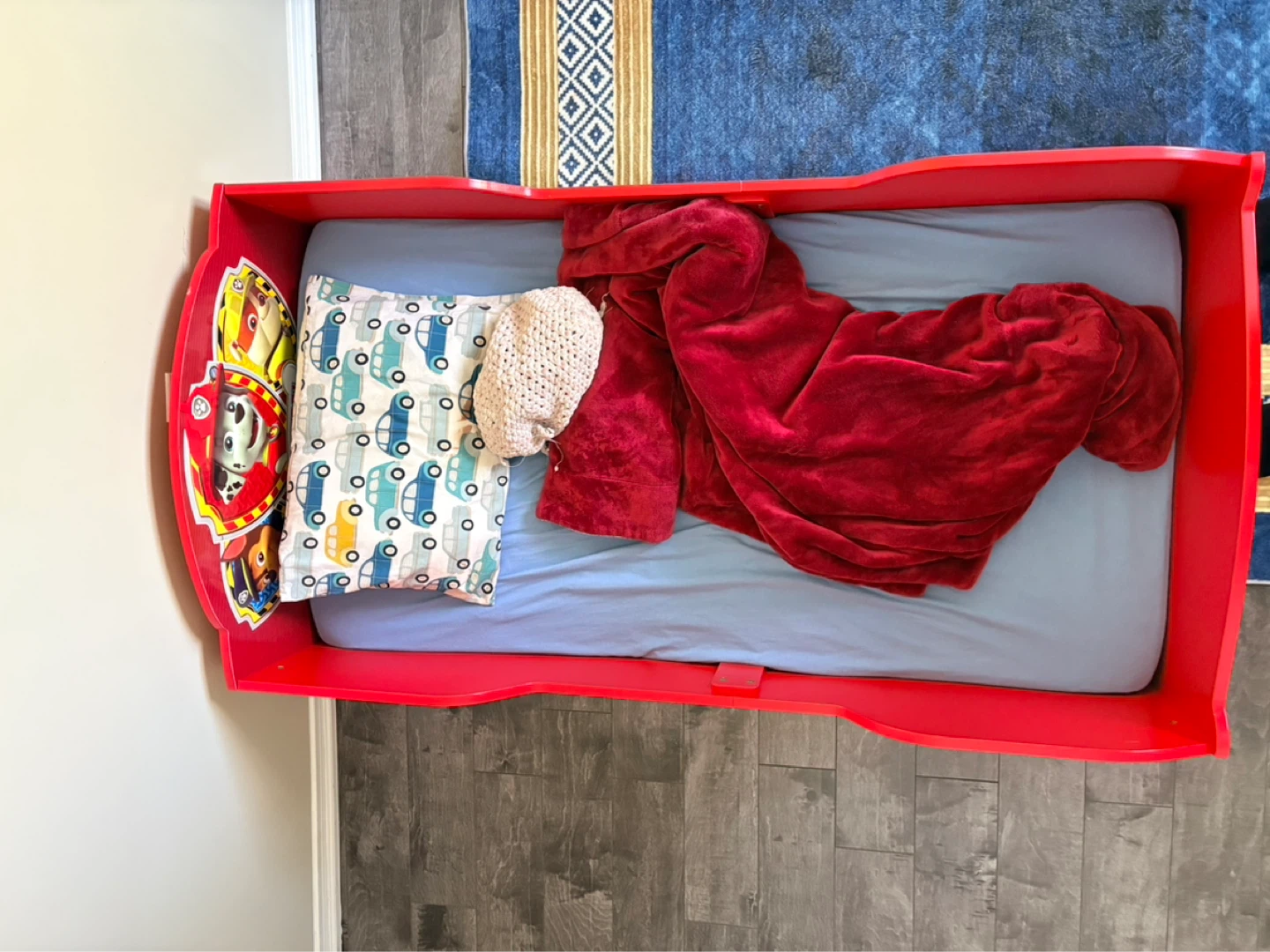 Paw Patrol Marshall Fire Truck Toddler Bed - photo 2