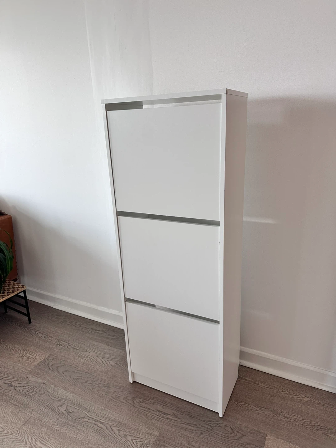IKEA BISSA Shoe Cabinet - White - photo 3