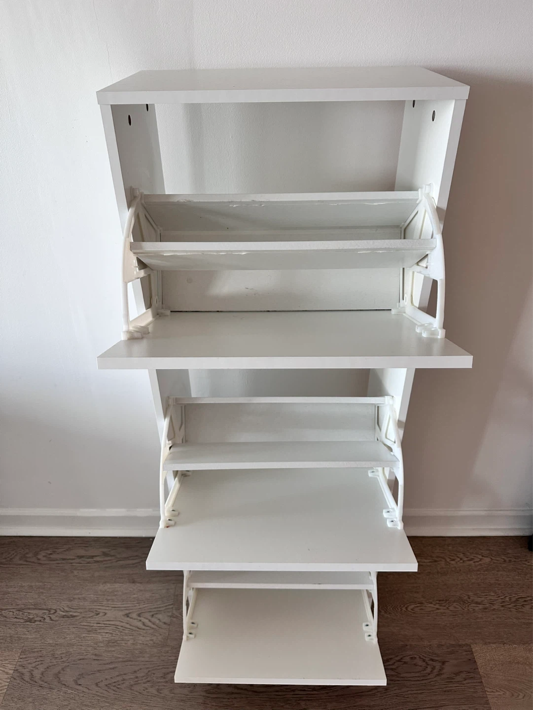 IKEA BISSA Shoe Cabinet - White
