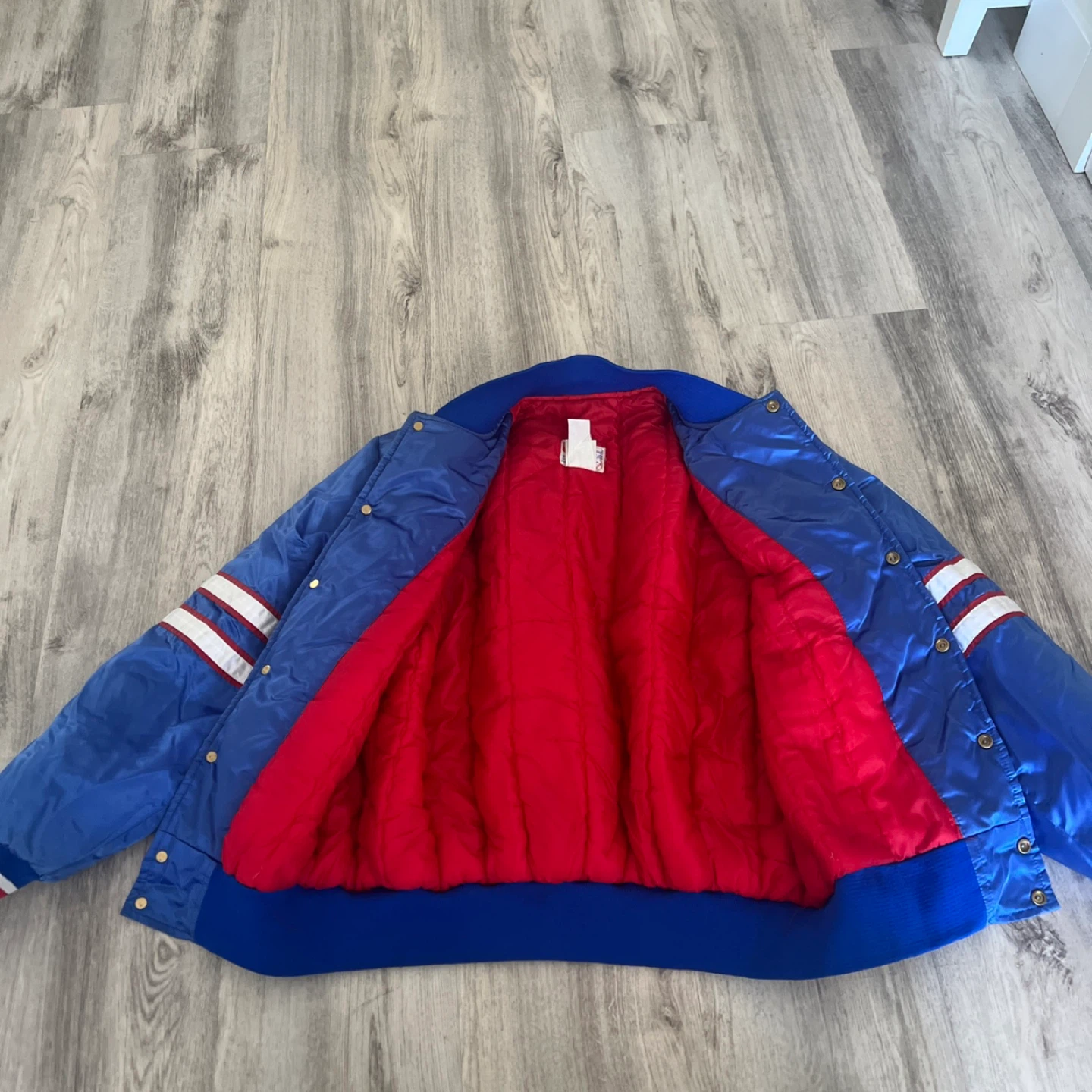 Buffalo Bills NFL Satin Bomber Jacket - photo 3
