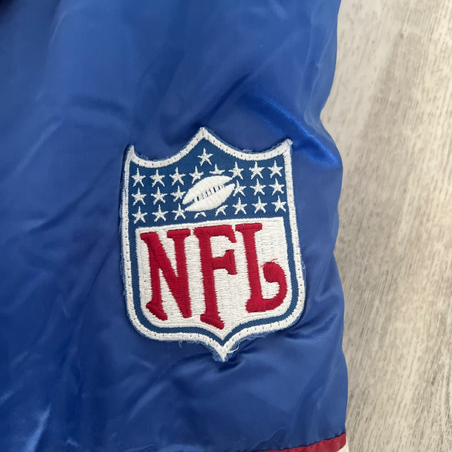 Buffalo Bills NFL Satin Bomber Jacket - photo 5
