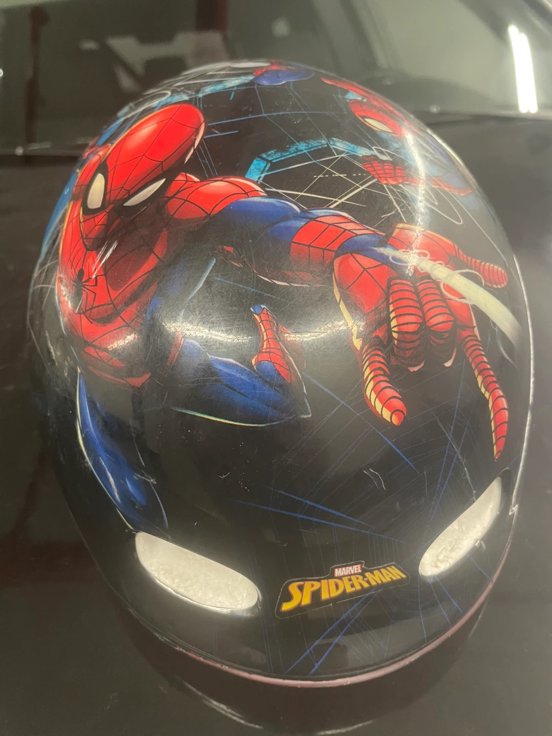 Kids Spiderman Bike Helmet for kids 3-5 years old
