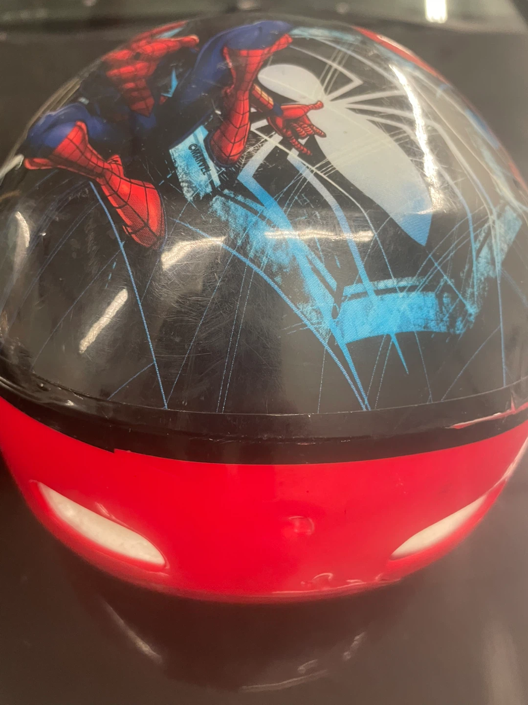Kids Spiderman Bike Helmet for kids 3-5 years old - photo 2