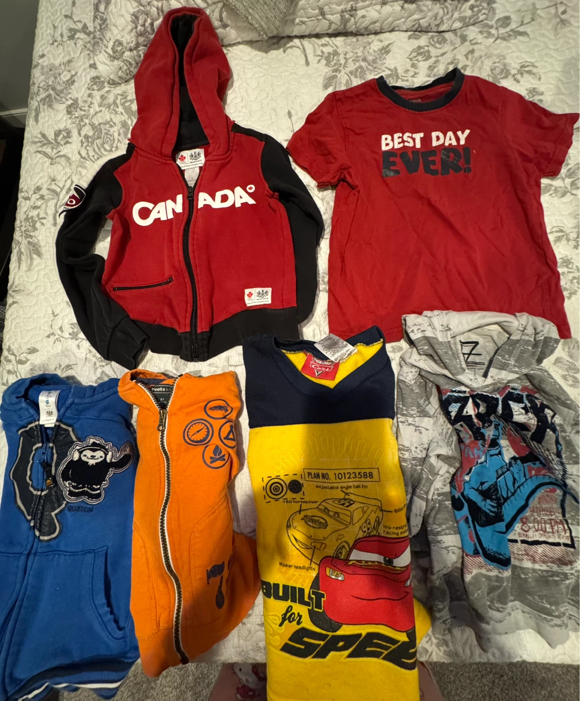 5T boys hoodies and shirt