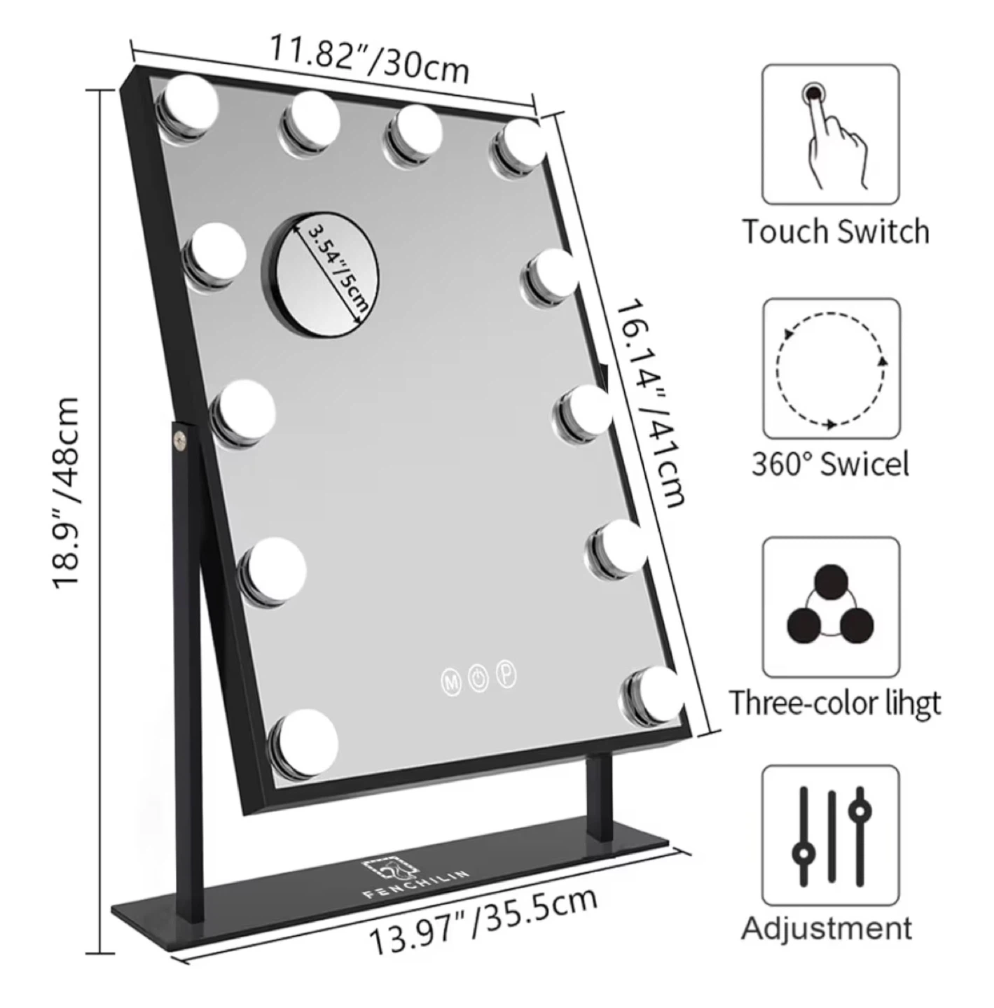 Light Up Vanity Mirror - photo 3