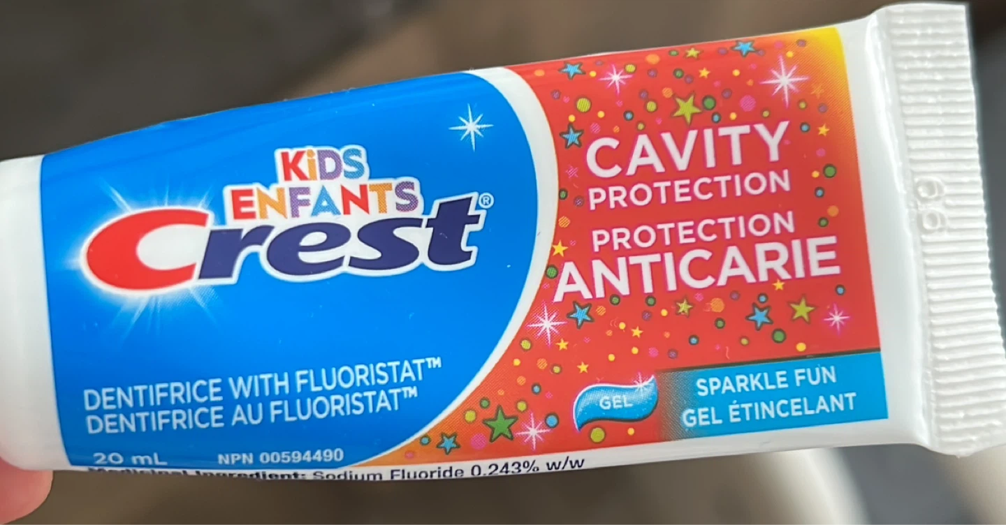 Crest Kids Enfant Cavity Protection Toothpaste