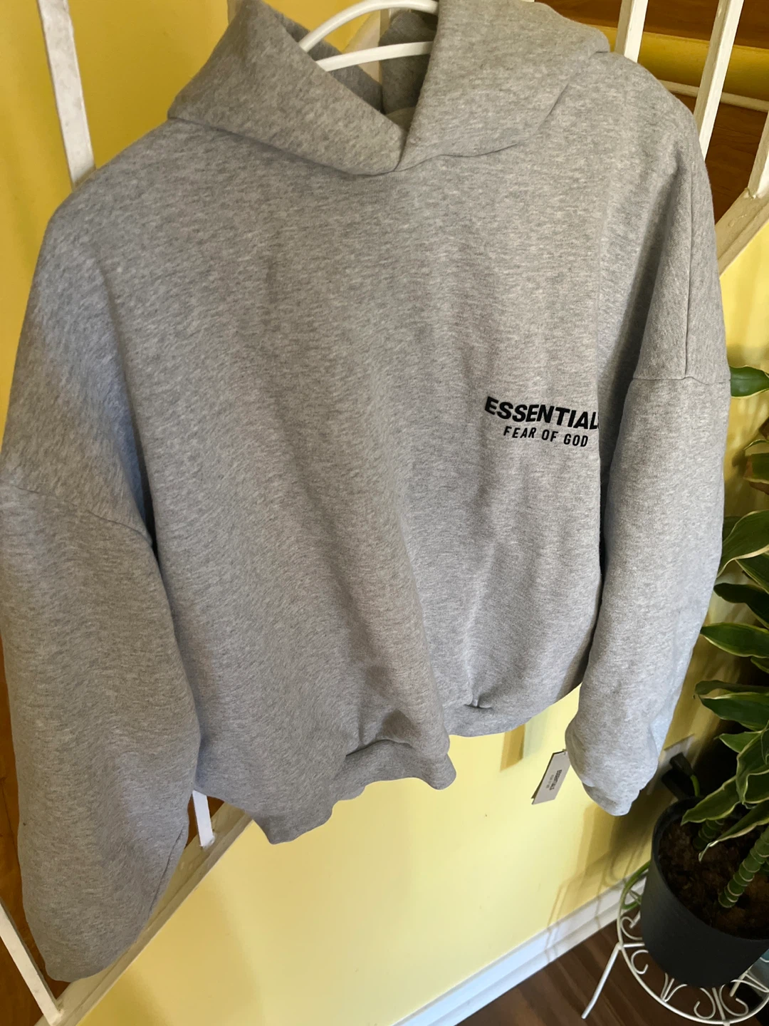 ESSENTIALS Fear of God Grey Hoodie