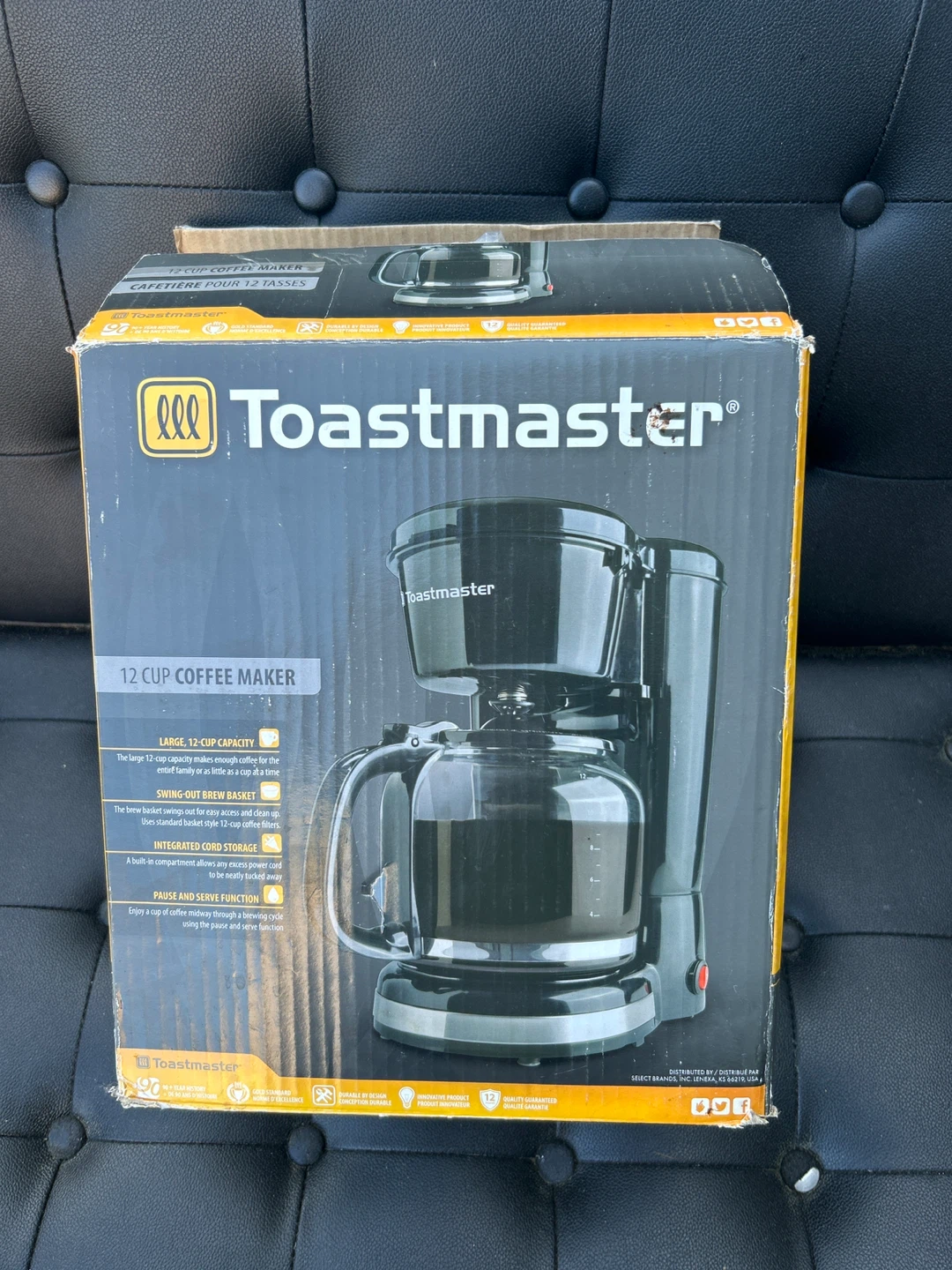Toastmaster 12-Cup Coffee Maker