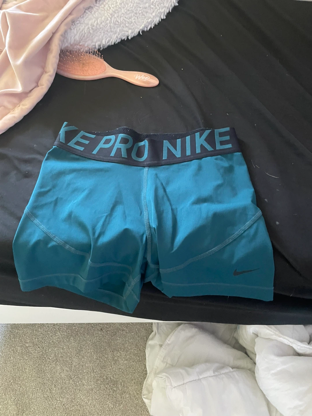 Nike Pro Dark Teal Compression Shorts