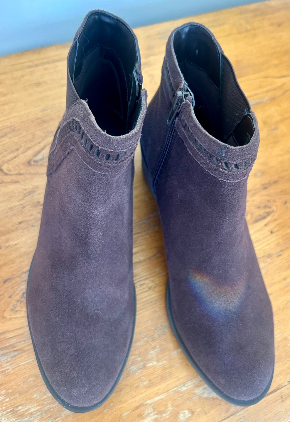 Kensie Women's Brown Suede Ankle Boots Size 9.5 - photo 2